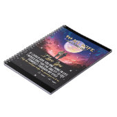 妻への手紙バレンタインデーの贈り物 ノートブック (左側)