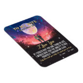 妻への手紙 | 夫から妻へのラブレター マグネット (右側)