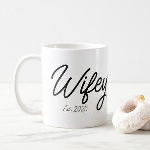 妻への特別な婚約記念ギフト コーヒーマグカップ