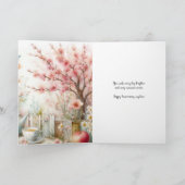 妻への記念日グリーティングカード サンキューカード (内部)