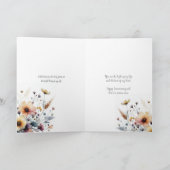 妻への記念日グリーティングカード サンキューカード (内部)