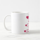 妻への贈り物 – 私があなたを愛していると言う時 コーヒーマグカップ (左)