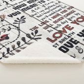 妻への贈与 |私の妻に素敵な手紙 シェルパブランケット (3/4)