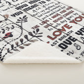 妻への贈与 |私の妻に素敵な手紙 シェルパブランケット (3/4)