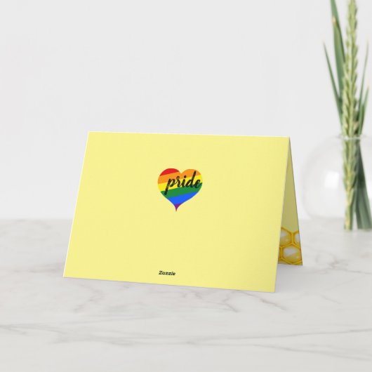 妻へビーカスタムとレインボーカードの記念日 カード (裏面)