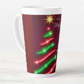 妻へ カフェラテマグ (左アングル)