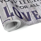 妻へ |愛のキャンバス ラッピングペーパー (ロールコーナー)