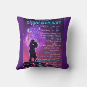 妻もしと与えも1つ生きられる クッション (裏面)