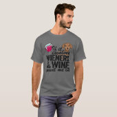 妻もしを伴う Tシャツ (正面フル)