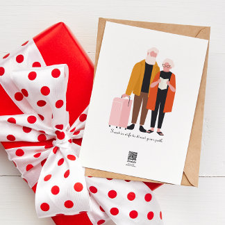 妻を信頼してあなたの道を導く – 記念日 カード