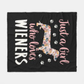 妻を愛する少女に過ぎない フリースブランケット (正面(横))