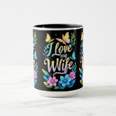 妻を愛す マグカップ (中央)