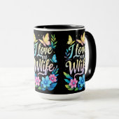 妻を愛す マグカップ (正面右)