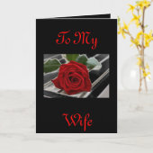 妻カード カード (黄色い花)