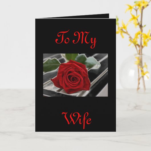 妻カード カード (黄色い花)