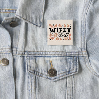妻クラブのカウボーイ主婦tradwife 缶バッジ