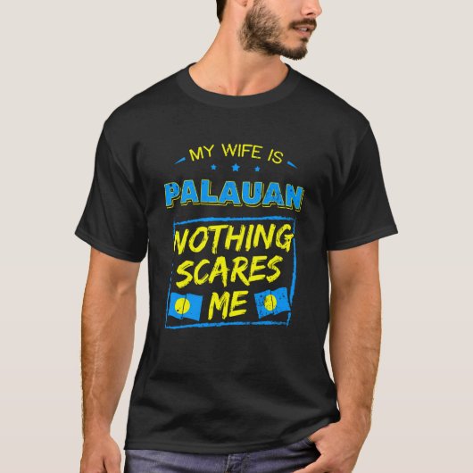 妻パラオ共和国伝統ルート Tシャツ (正面)