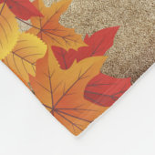 妻パーソナライズされたにとって夫は決して忘れ フリースブランケット (角)