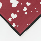 妻パーソナライズされたに手紙を フリースブランケット (角)