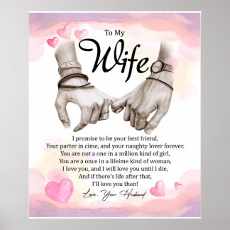 妻パーソナライズされたに毛布 ポスター