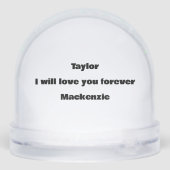 妻パーソナライズされたのハート写真が大好き (裏面)