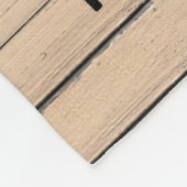 妻パーソナライズされたへの手紙 フリースブランケット (角)