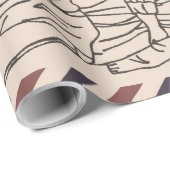 妻パーソナライズされたへの手紙、妻への誕生日贈り物 ラッピングペーパー (ロールコーナー)