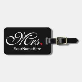 妻パーソナライズされた新婦結婚 ラゲッジタグ