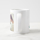 妻フォトグリーン文字ジャイアントコーヒーマグ ジャンボコーヒーマグカップ (裏面)