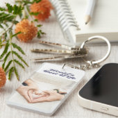 妻フォトグレー キーホルダー (正面右)