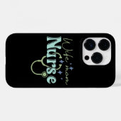 妻ママナースプレゼントナース母の日 Case-Mate iPhoneケース (裏面 (横))