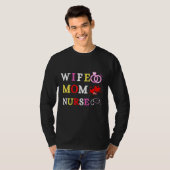 妻ママナース Tシャツ (正面フル)