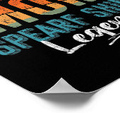 妻ママフィッシャーマンレジェンドマザーズデイレトロ ポスター (角)