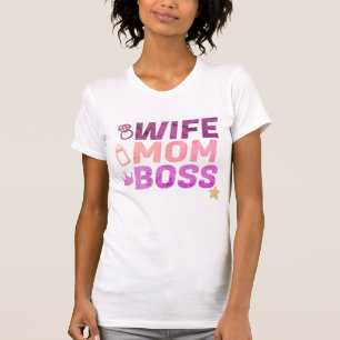 妻ママボスタイダイ Tシャツ