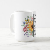 妻ママボスマザーズデイデザイン コーヒーマグカップ (正面左)