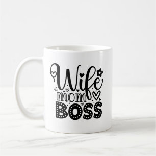妻ママボス コーヒーマグカップ