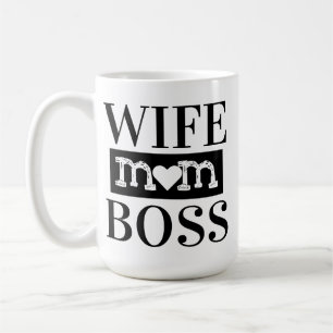 妻ママボス コーヒーマグカップ