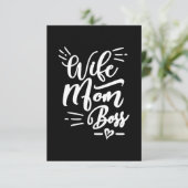 妻ママボス 出欠カード (スタンド正面)