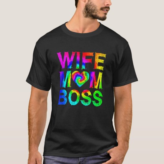 妻ママボスCEOビジネスオーナービジネスウーマンEnt Tシャツ (正面)