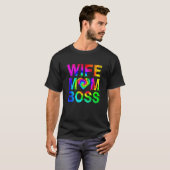妻ママボスCEOビジネスオーナービジネスウーマンEnt Tシャツ (正面フル)