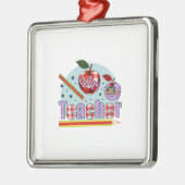 妻ママ先生 メタルオーナメント (左)