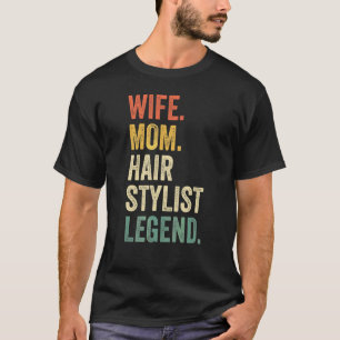 妻ママ美容師レジェンドヘアドレッサーサロンモ Tシャツ