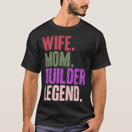 妻マムビルダービルダーマザー1 Tシャツ (正面)