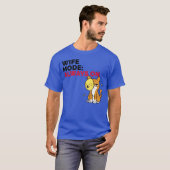 妻モード常時オン ファミリー Tシャツ (正面フル)
