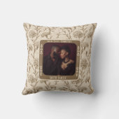 妻ユニーク50周年結婚記念 クッション (裏面)