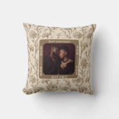 妻ユニーク50周年結婚記念 クッション (正面)