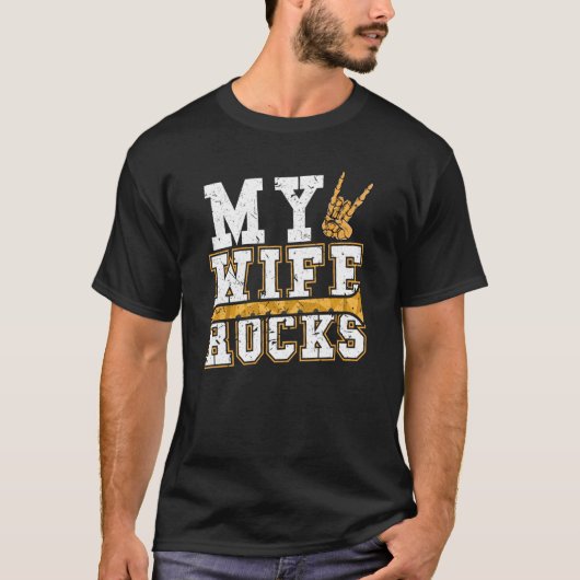 妻ロックスフルート&フルート Tシャツ (正面)