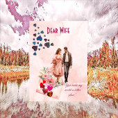 妻ロマン親愛ティック引用文ハートバレンティンズデイカード