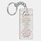 妻最高のの愛の伝言 キーホルダー (正面左)