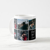 妻最高のは今まで写真パーソナライズされたコーヒーマグ コーヒーマグカップ (正面左)